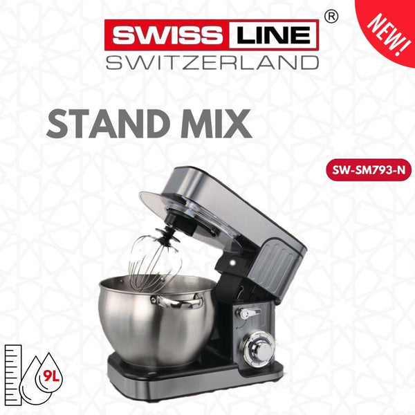 Stand mixer 9 L manual / robot pétrin 9 L swissline/ mixeur