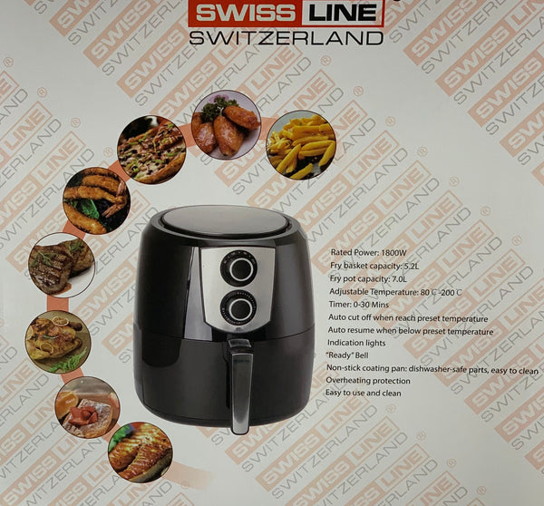 Air Fryer / Oil-Free Fryer 3L – SwissLine
