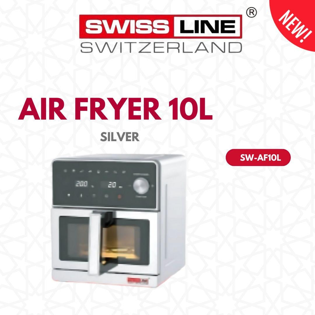 Airfryer XXL - 10 Liter Heteluchtfriteuse XL - 2400W - swissline