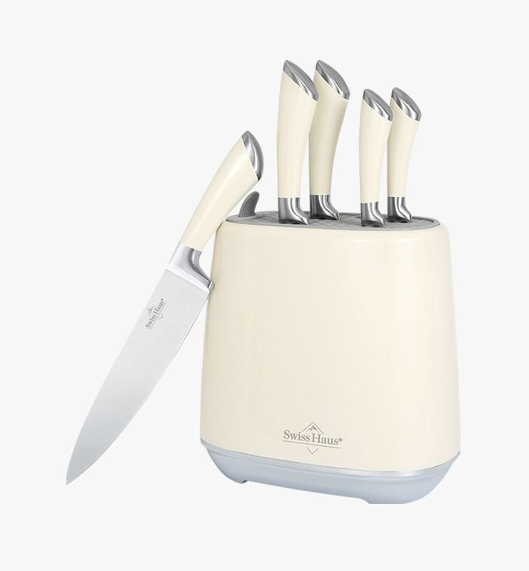 Set de 6 couteaux – Beige (Swiss Haus)