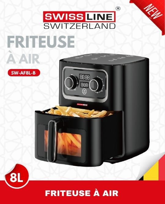 Air frayer digital swissline 8 L