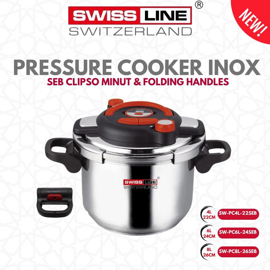 Pressure cooker Folding handle/ cocotte minute new clipso