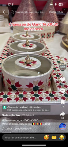 couleur zelija
 Mida tefour /serviettes / tabla / bouteille à eau