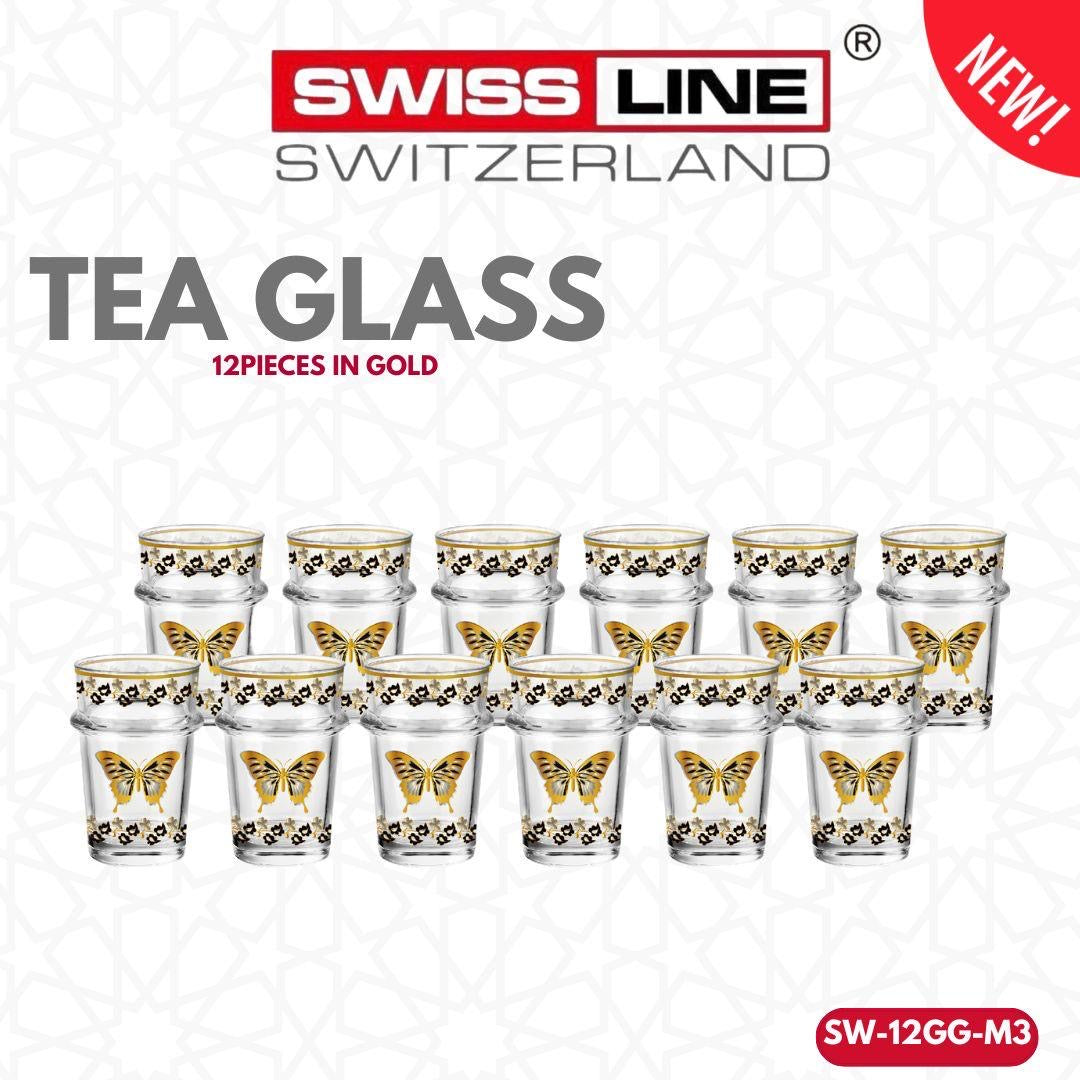 Verres à thé Swiss line