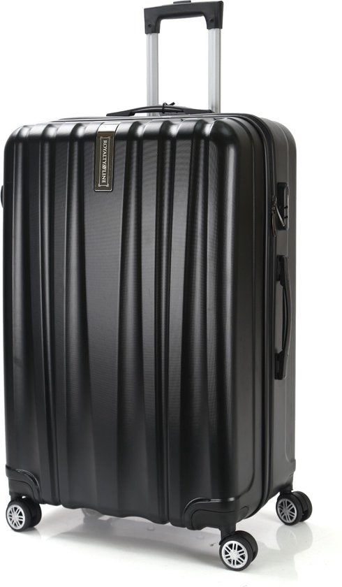 Set de valises de voyage  - 3 pièces - S/ M / L - Ensemble de valises de Luxe - 360° Spinners - Valise de voyage à Roues - Valises de voyage - Bagage à main - 36/67/98 litres - Zwart/ noir