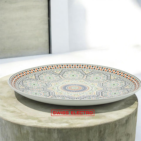 Assiette en céramique mosaïque fes