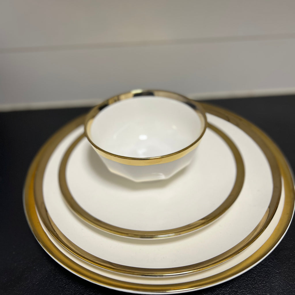 Set Assiettes Et Bols De Service – Vaisselle Artisanal, Polyvalent, Pour Sauces Et Accompagnements - 7
