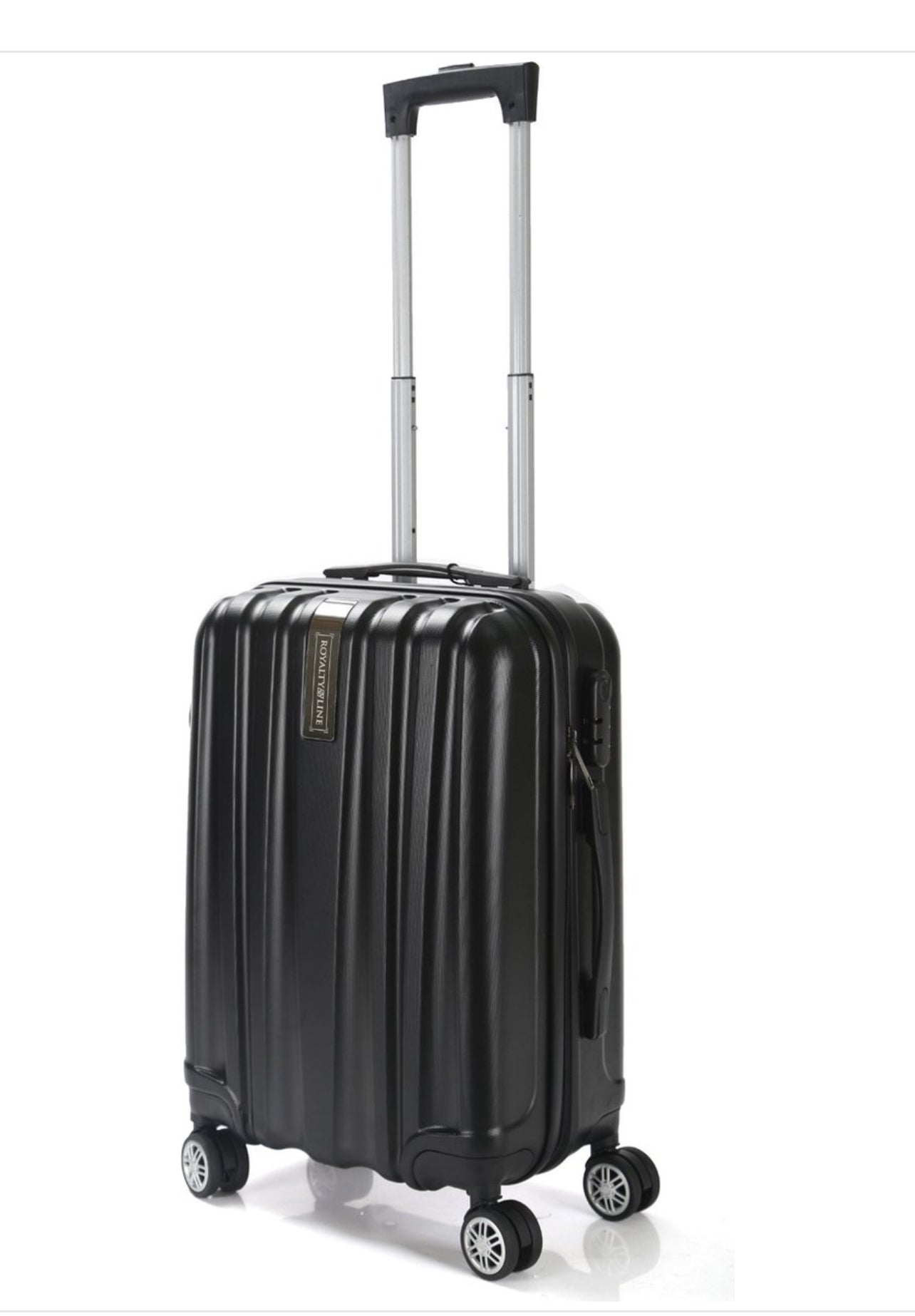Set de valises de voyage  - 3 pièces - S/ M / L - Ensemble de valises de Luxe - 360° Spinners - Valise de voyage à Roues - Valises de voyage - Bagage à main - 36/67/98 litres - Zwart/ noir