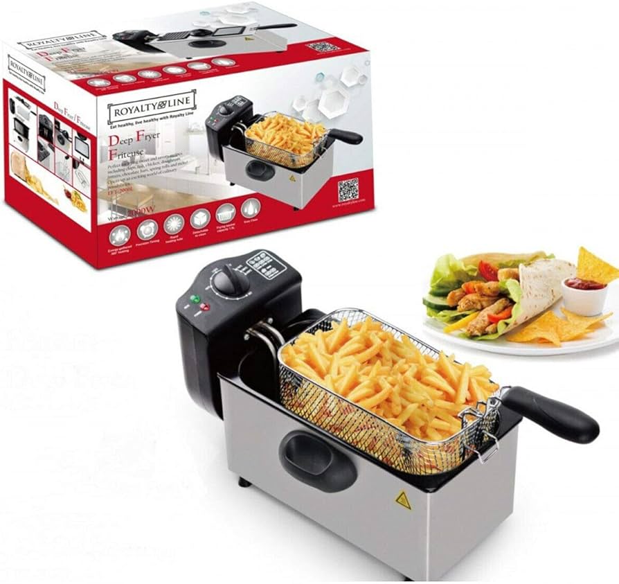 Electric oil fryer 3 L STAINLESS STEEL