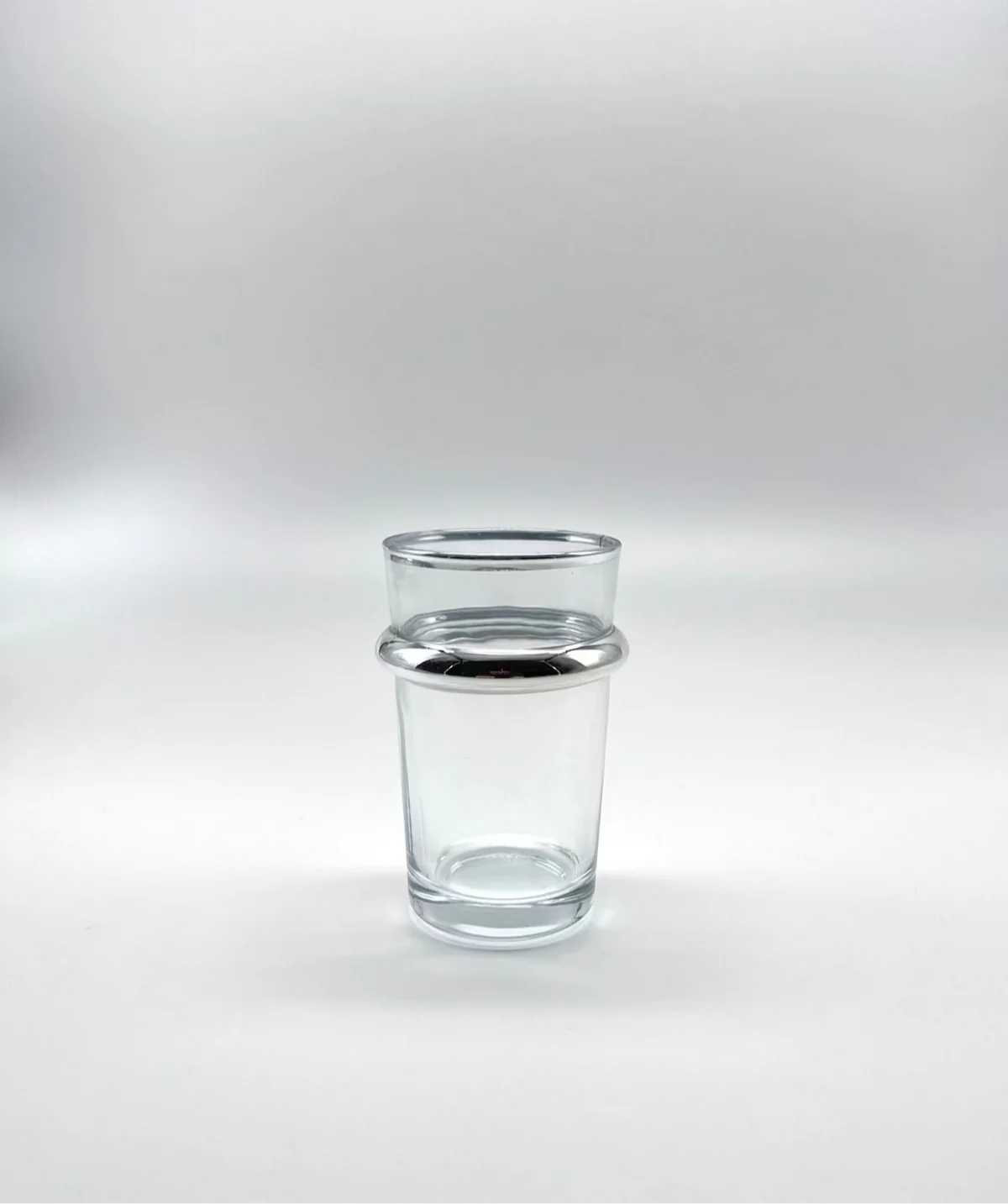 Set de 12 verres à thé – Bordure grise