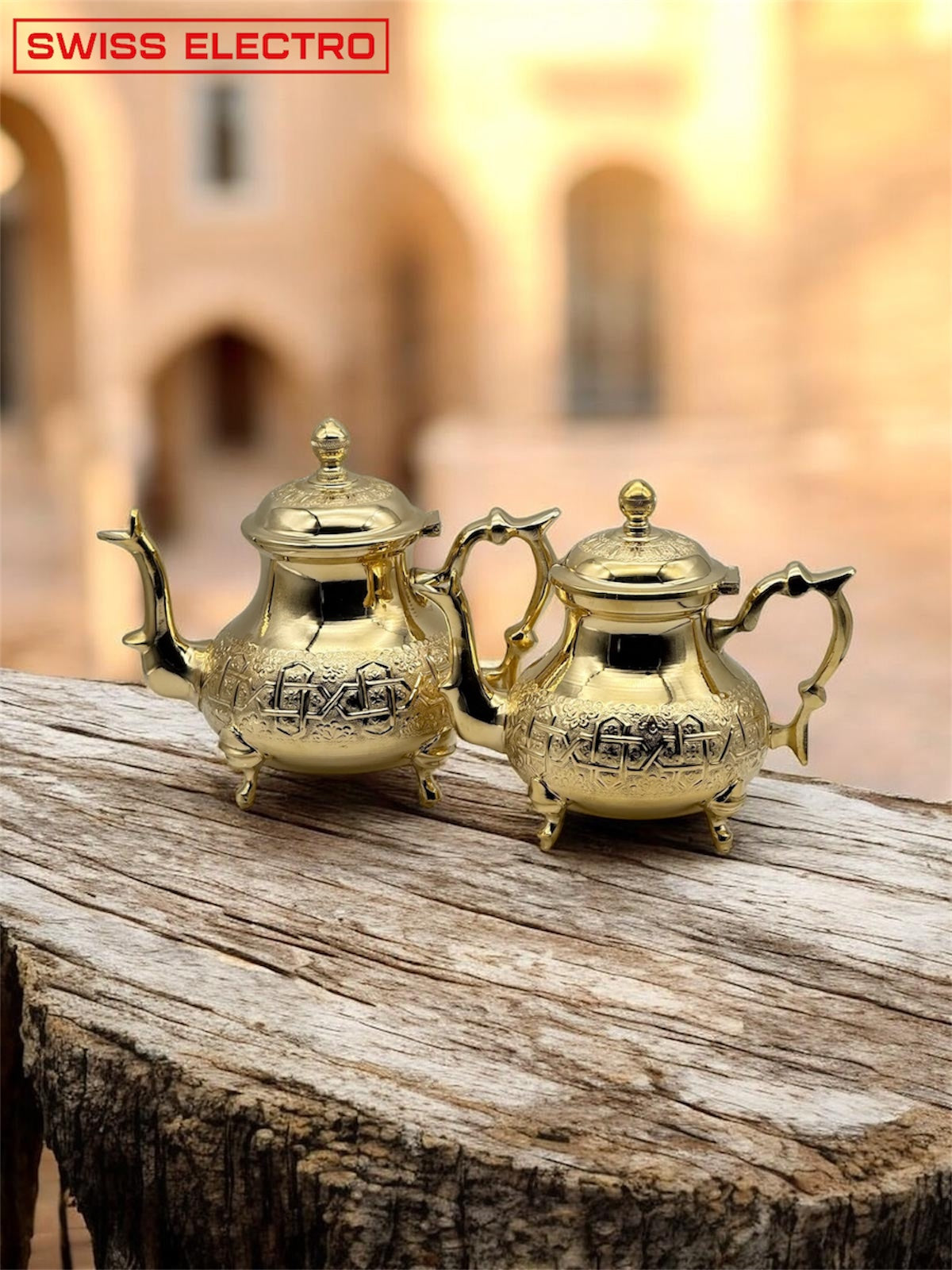 Théière marocaine Bacha Doré