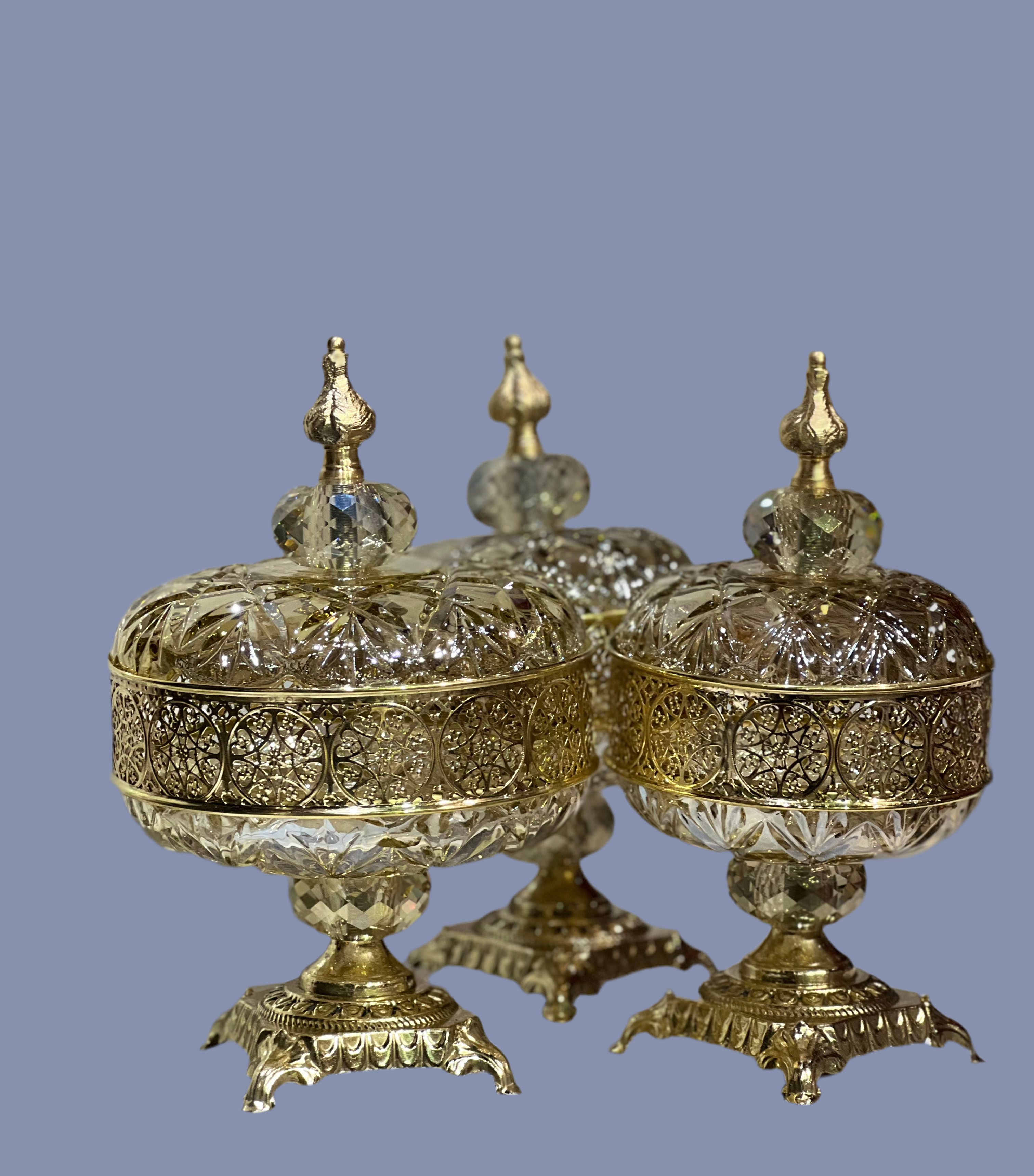 Ensemble 3 pcs déco marocain/ Mbikhra