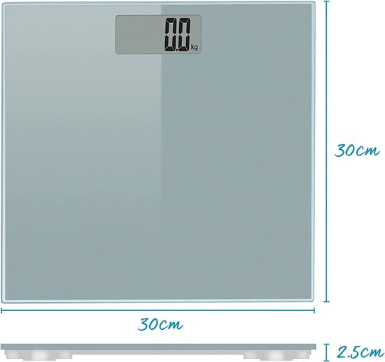 Balance Personnelle - Balance Avec Ecran LCD - Balance Personnelle Digitale - Pèse-personnes - Max 180 Kg -