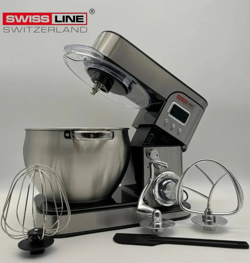 Stand mixer 9 L / robot pétrin 9 L swissline digitale/