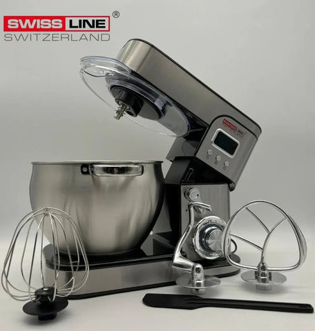 Stand mixer 9 L / robot pétrin 9 L swissline digitale/