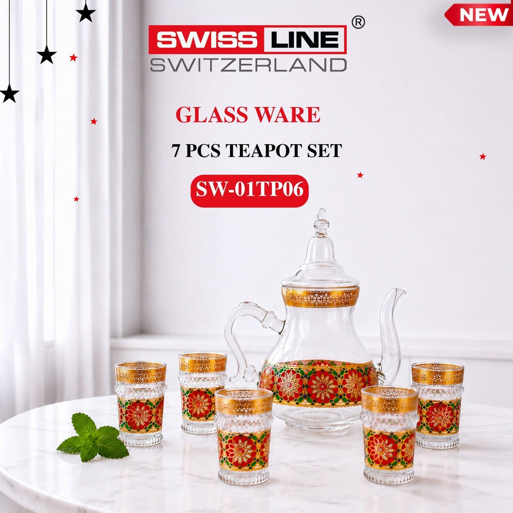 Swiss Line 7 PCS Teapot Set  Zelija SW-01TP06