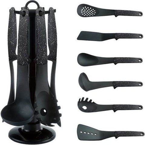 6 heat-resistant kitchen utensils 