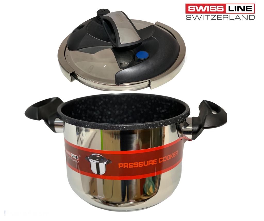 COCOTTE/AUTOCUISEUR INOX 4L/6L TIK TAK (MARMITE INOX- intérieur marbre )