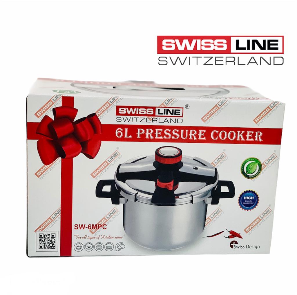 Stainless steel pressure cooker with marble coating 4L/6L/8L/10 L