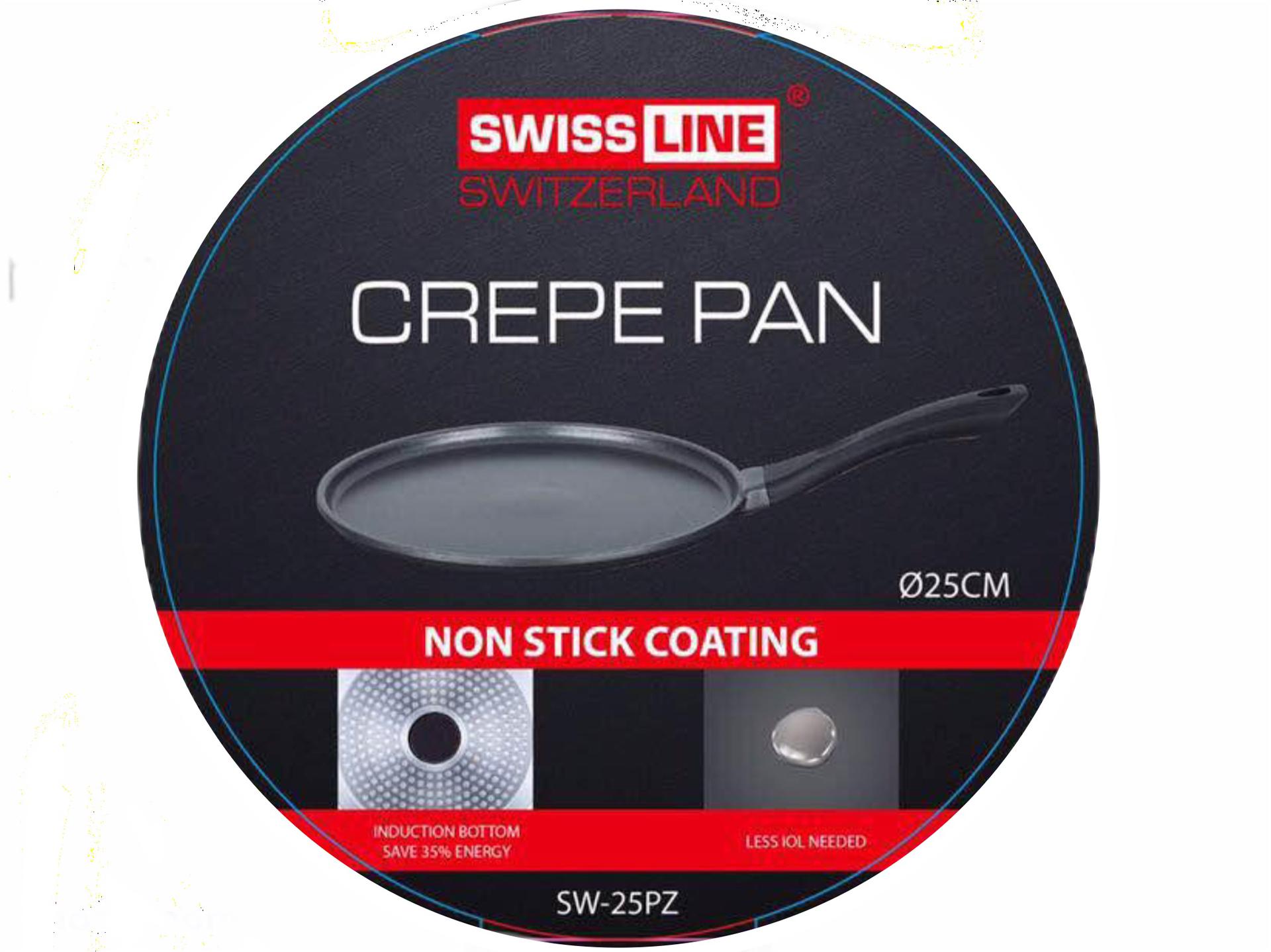 Crepe pan / Induction crepe maker 25 CM / 28 CM – SwissLine