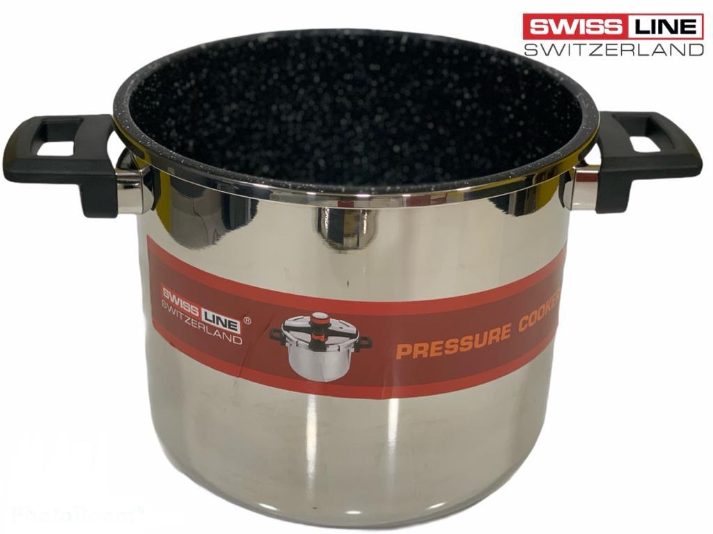 Stainless steel pressure cooker with marble coating 4L/6L/8L/10 L