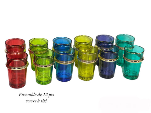 Hayati tea glasses