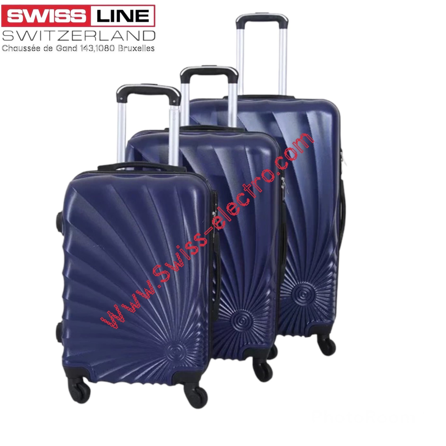 3-piece travel suitcase set