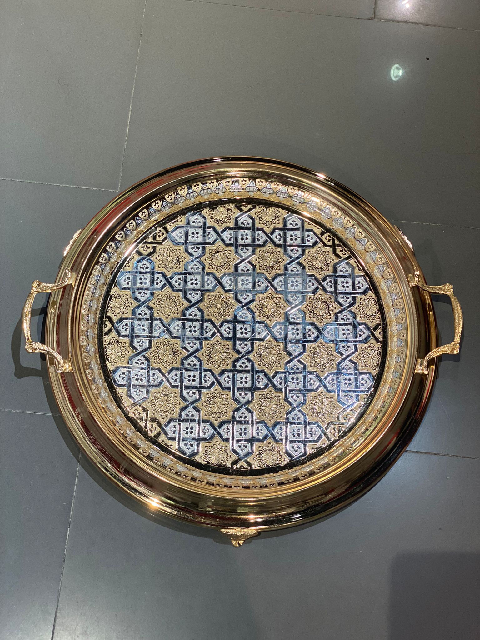 Royal Moroccan craft tray