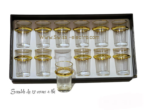 Verres à thé Hayati couleurs